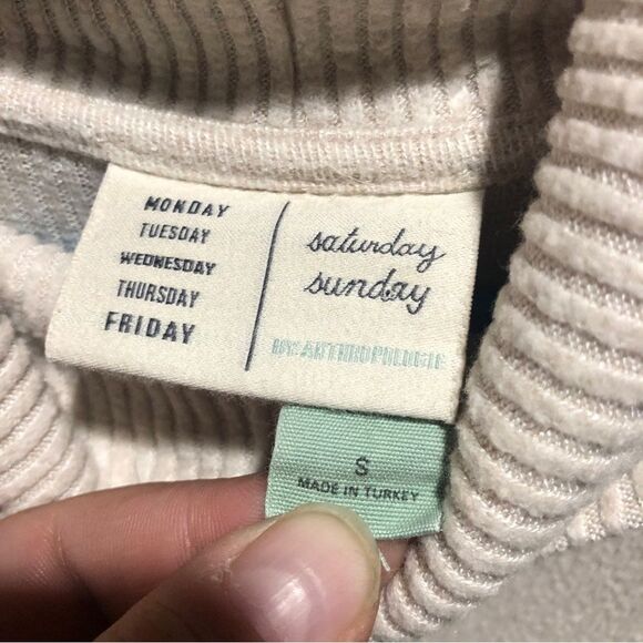 ANTHROPOLOGIE SATURDAY SUNDAY RACHEL SWEATER WOMENS SMALL - Picture 12 of 12